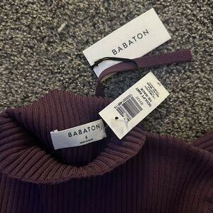 Babaton Ribbed Knit Top